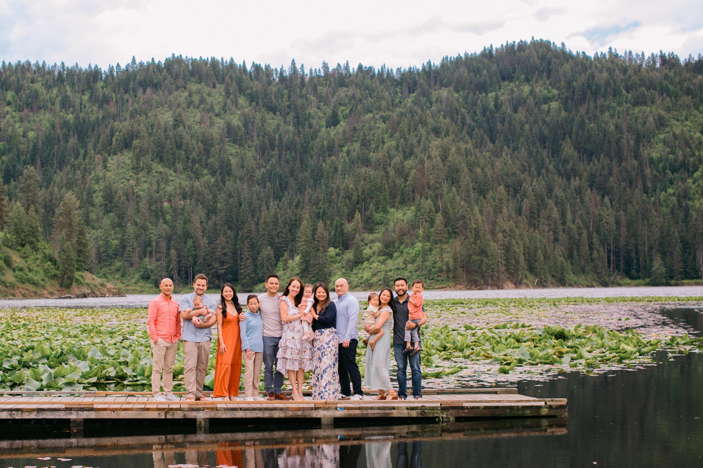 Multigenerational Family Photos in Coeur d'Alene