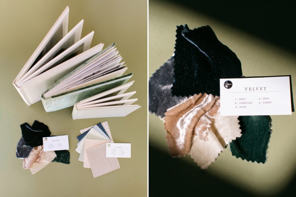 heirloom album samples by coeur dalene family photographer